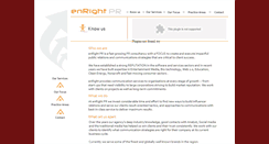 Desktop Screenshot of enrightpr.com